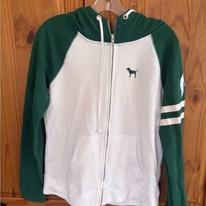 PINK Victoria's Secret White Tag with Black Logo